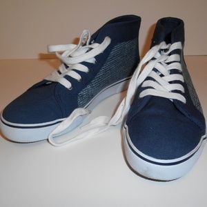Womens Nautica High Top Canvas Shoes Somerset 8.5